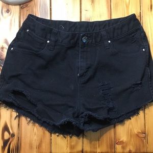Destroyed WRANGLER shorts
